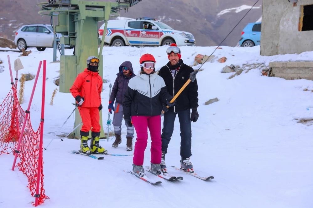 Kop Kayak Merkezi&rsquo;nde kayak sezonu yarın başlıyor
