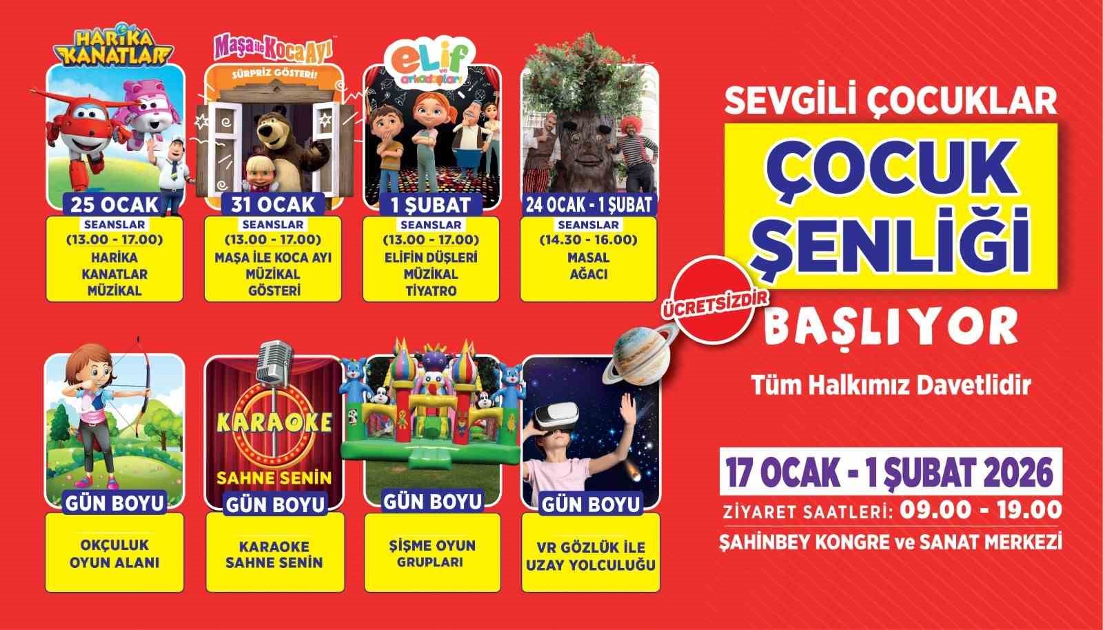 Başkan Tahmazoğlu&rsquo;ndan çocuk şenliğine davet