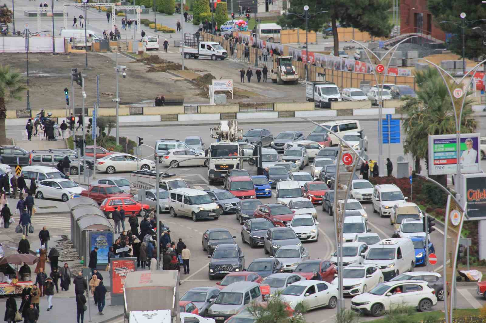 Samsun’da motorlu taşıt sayısı bir yılda 39 bin 647 adet arttı