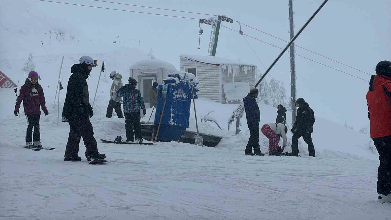 Kartalkaya’da sömestr hareketliliği