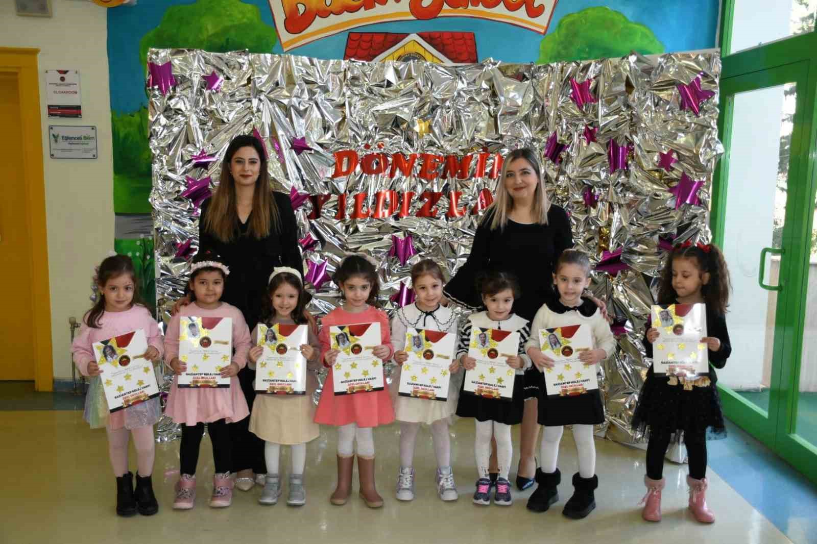 Gaziantep Kolej Vakfı’nda coşkulu karne heyecanı