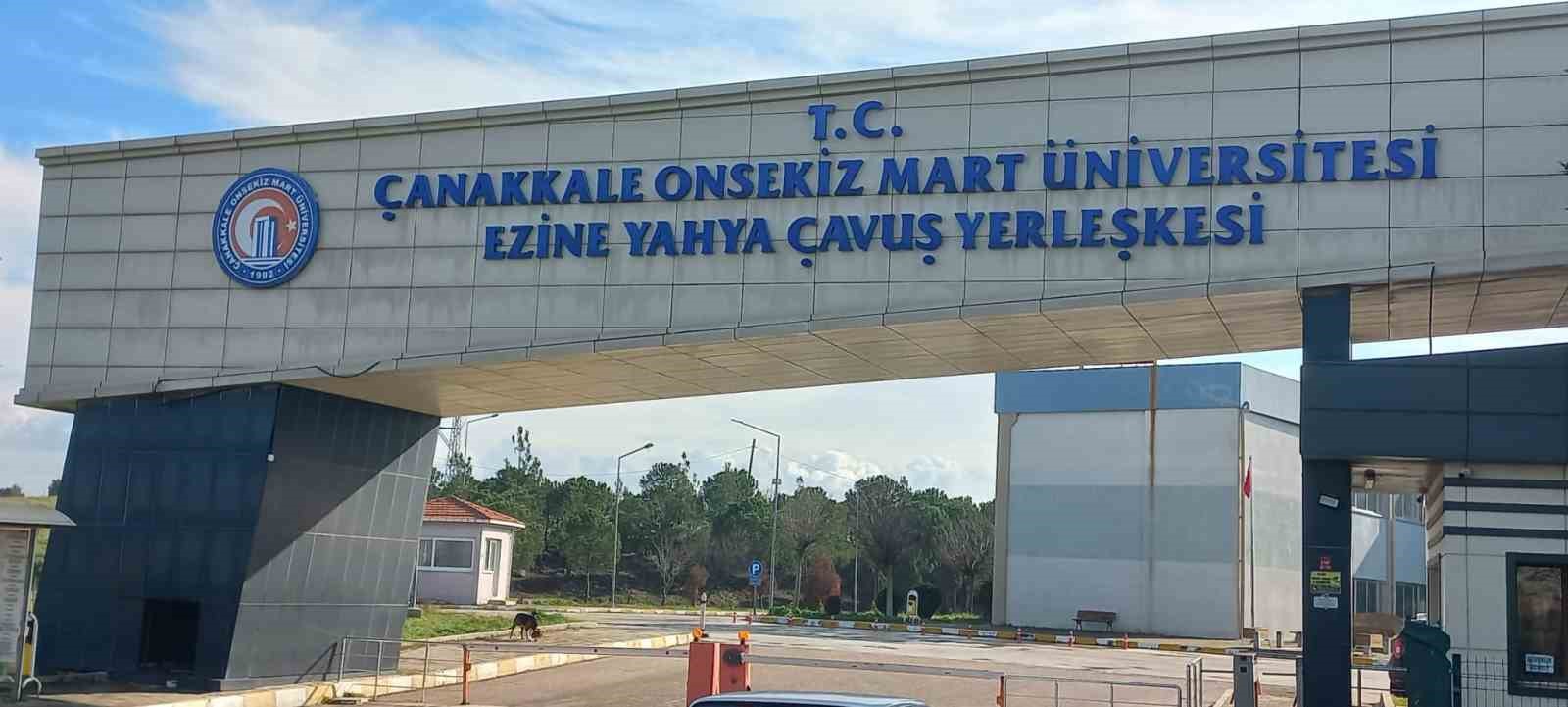 ÇOMÜ’de öğrencilik kaydı için sistemde usulsüzlük yapan personel açığa alındı