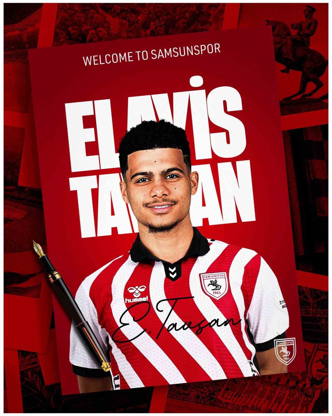 Samsunspor’un 3. transferi Elayis Tavsan