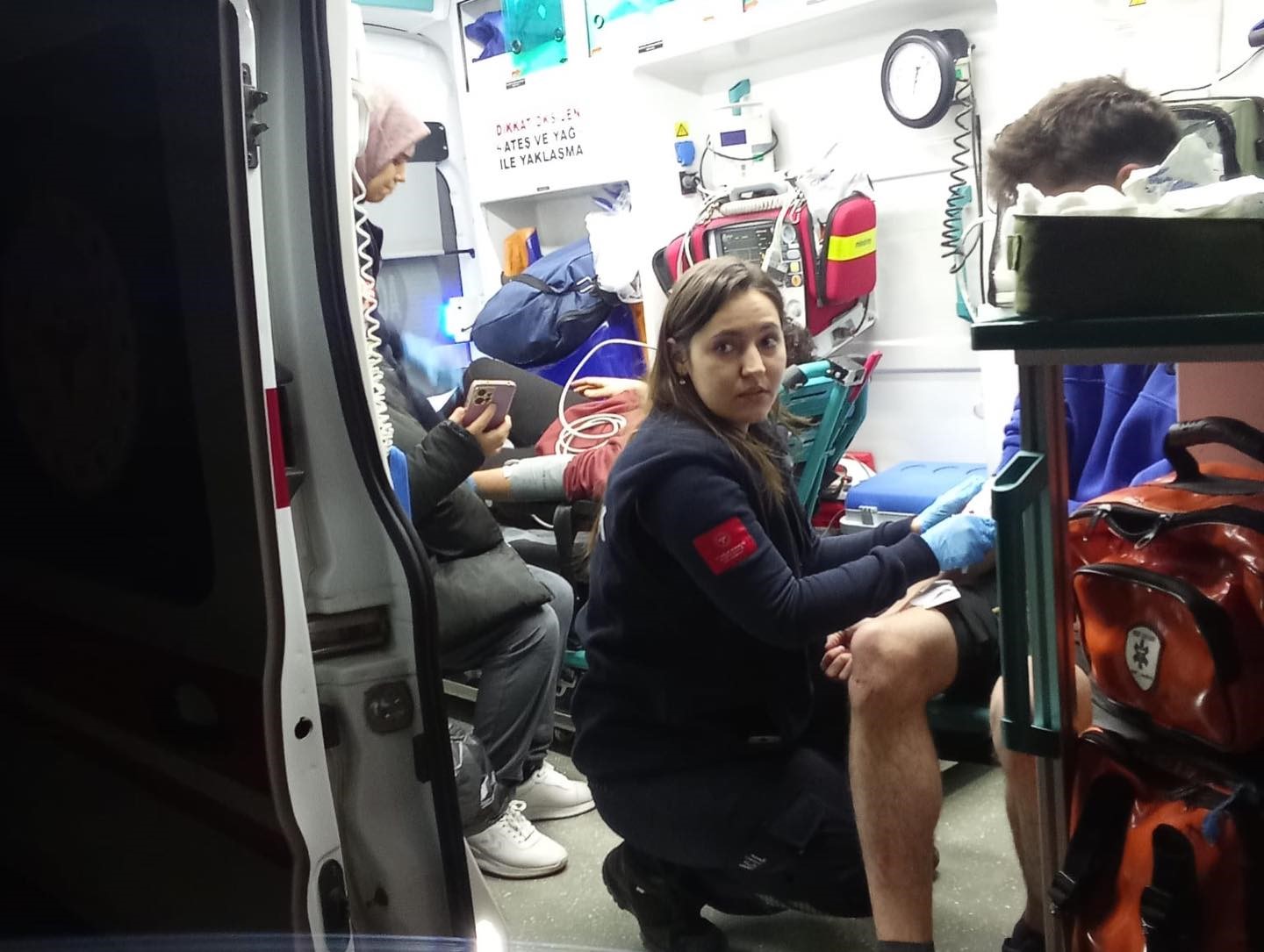 Belen&rsquo;de trafik kazası: 2 yaralı
