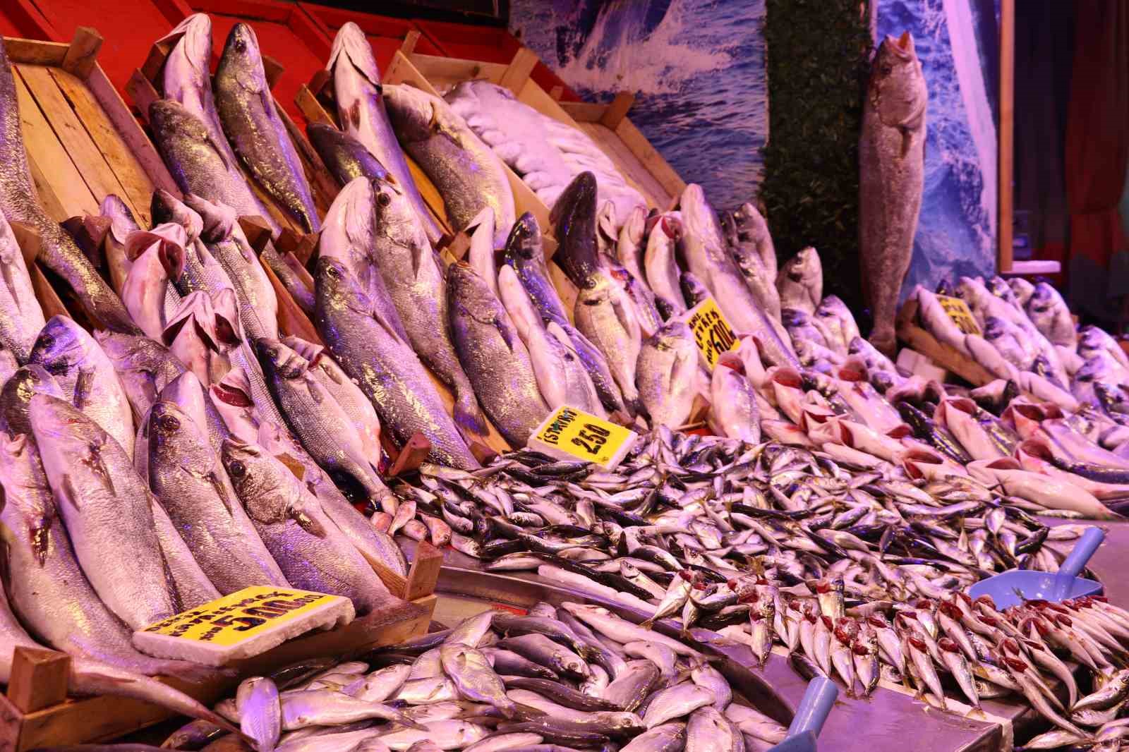 Soğuk havalar, balık tezgahlarını da vurdu
