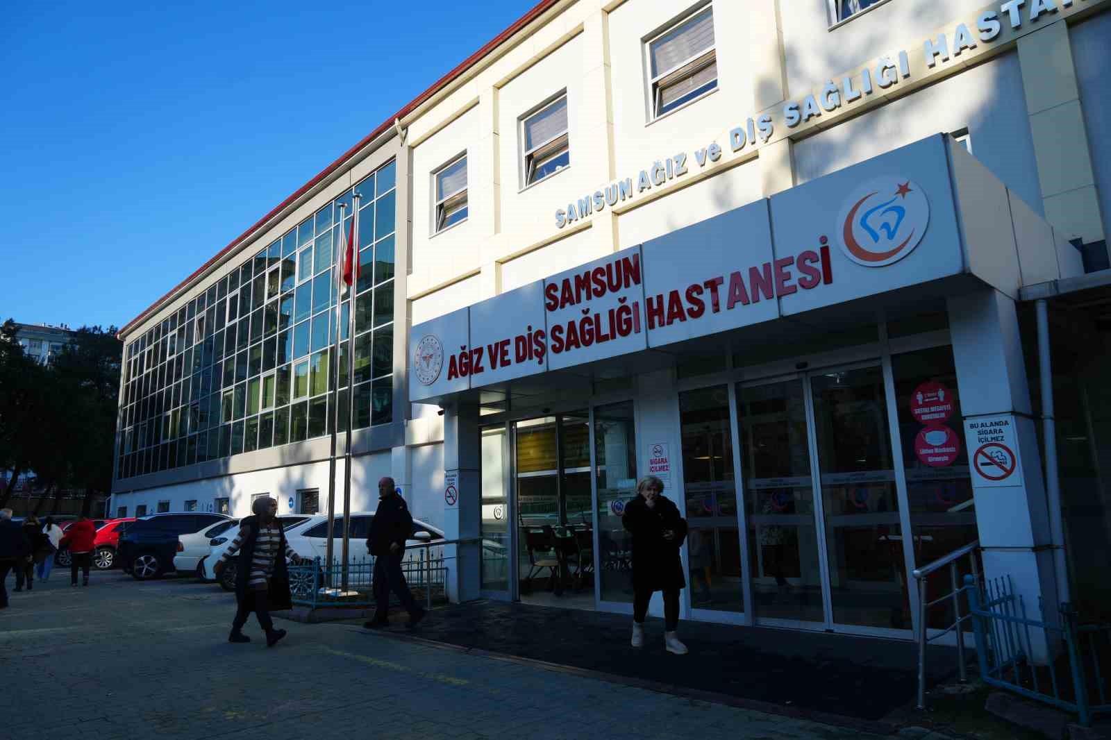 Samsun Ağız ve Diş Sağlığı Hastanesi’nde yıllık muayene sayısı 900 bine yaklaştı
