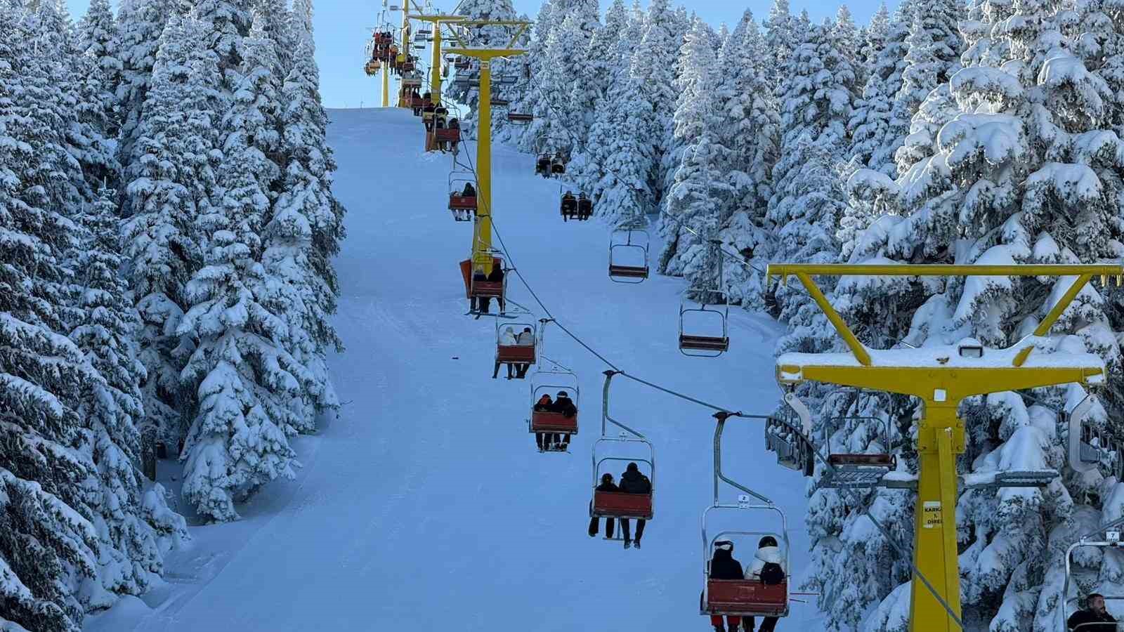 Uludağ rengarenk, s&ouml;mestr c&uuml;mb&uuml;ş&uuml; yaşanıyor..
