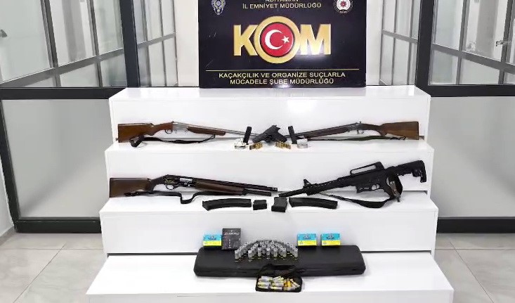 Adıyaman&rsquo;da silah operasyonu: 7 gözaltı