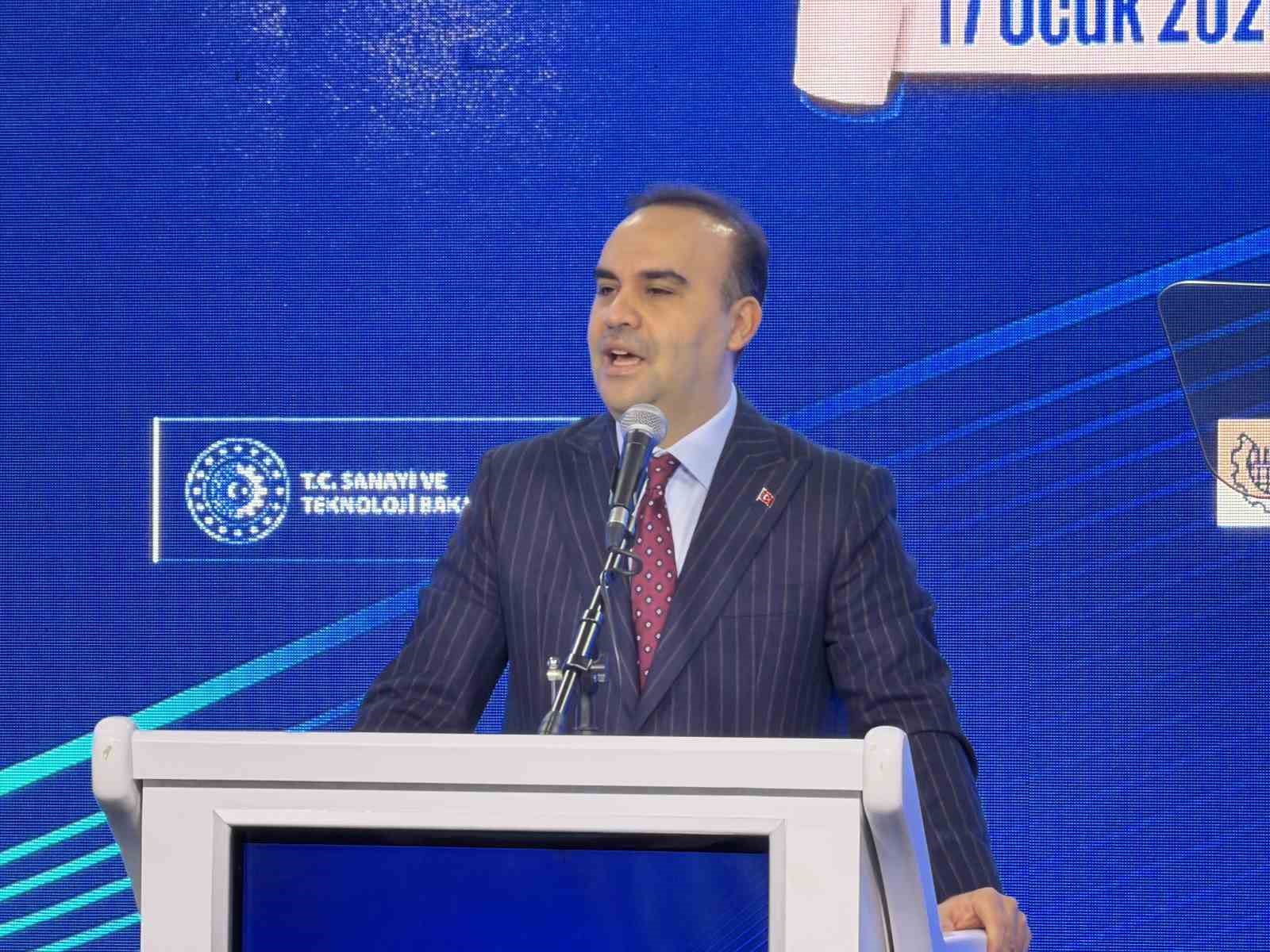Bakan Kacır: "Türkiye’yi üretim ve teknolojide bambaşka bir lige taşıyoruz"