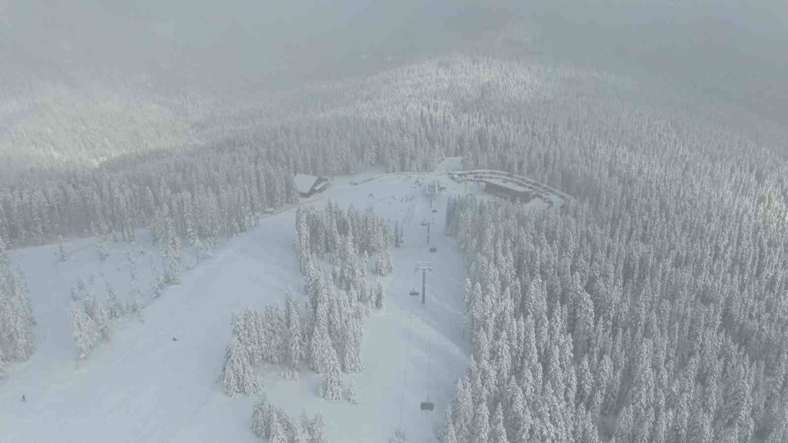 Ilgaz Dağı&rsquo;nda yarıyıl tatili coşkusu
