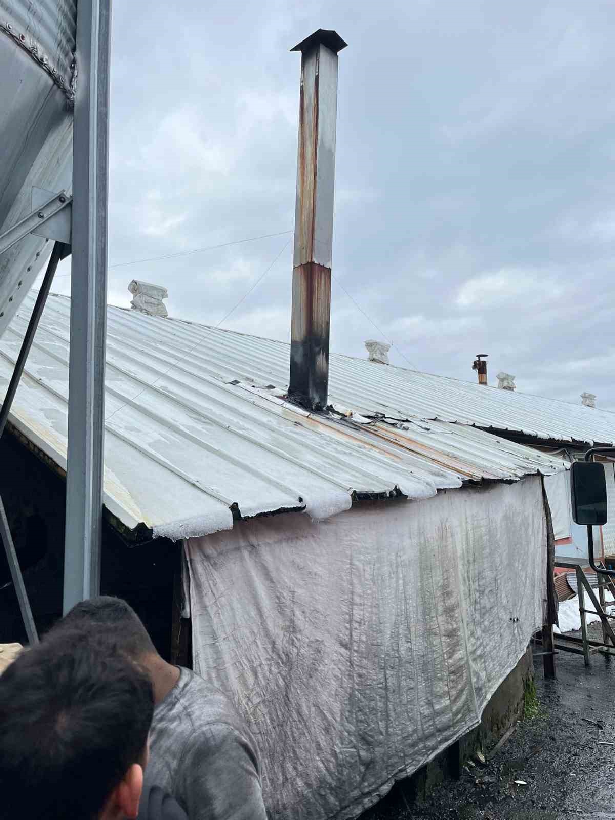 Alaplı&rsquo;da k&uuml;mes yangını korkuttu
