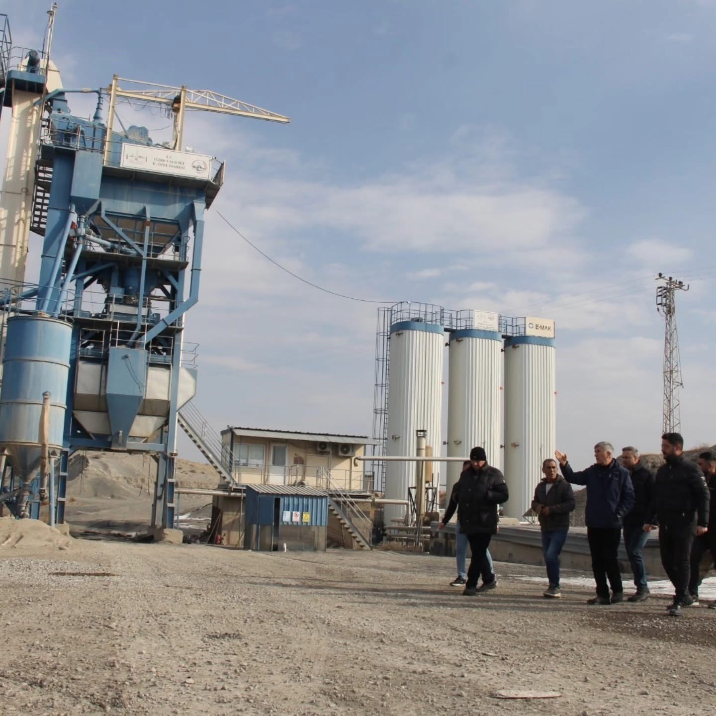 Genel Sekreter Akkuş’tan üretim tesislerine inceleme