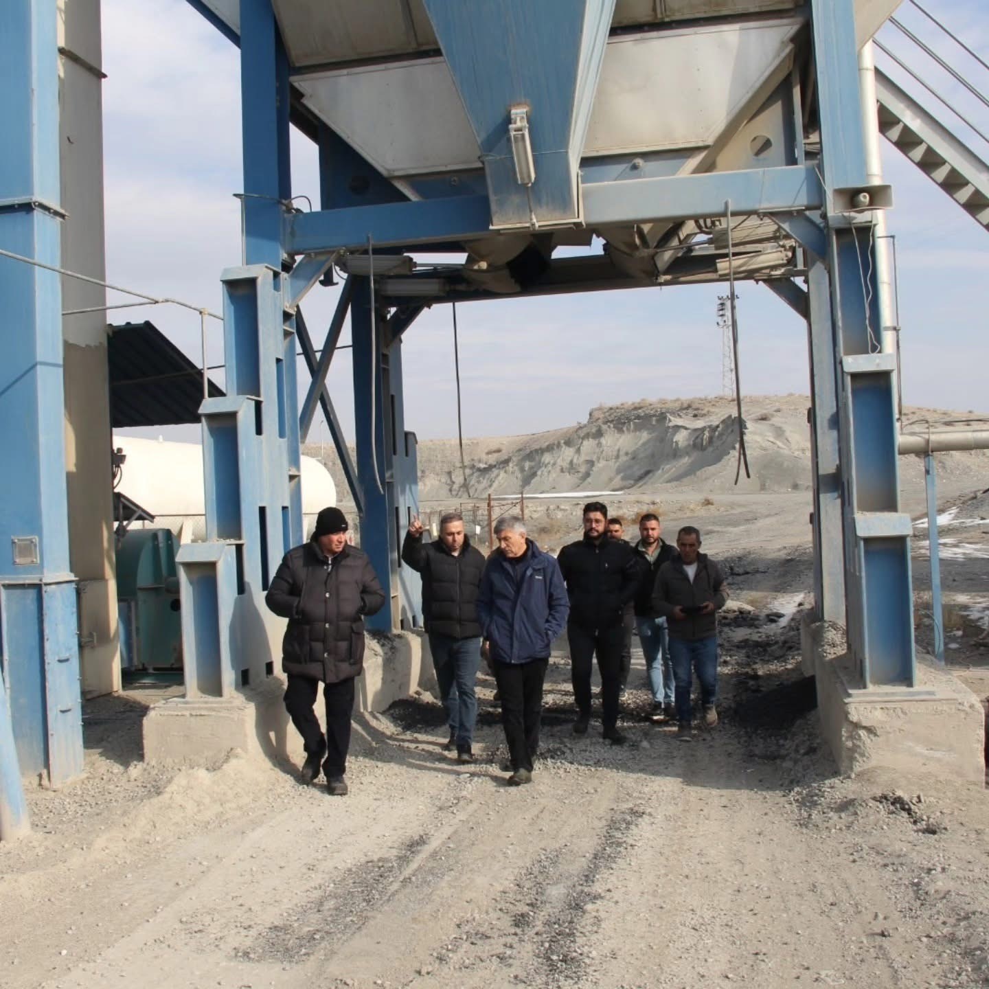 Genel Sekreter Akkuş&rsquo;tan &uuml;retim tesislerine inceleme
