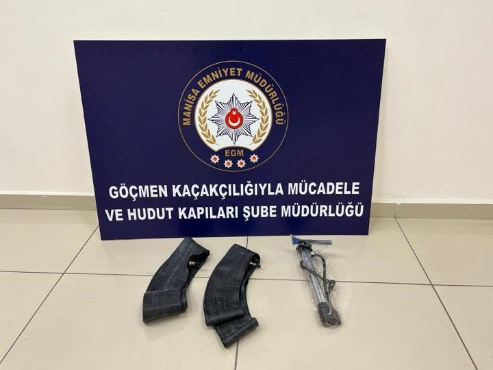 Manisa&rsquo;da 34 d&uuml;zensiz g&ouml;&ccedil;men yakalandı
