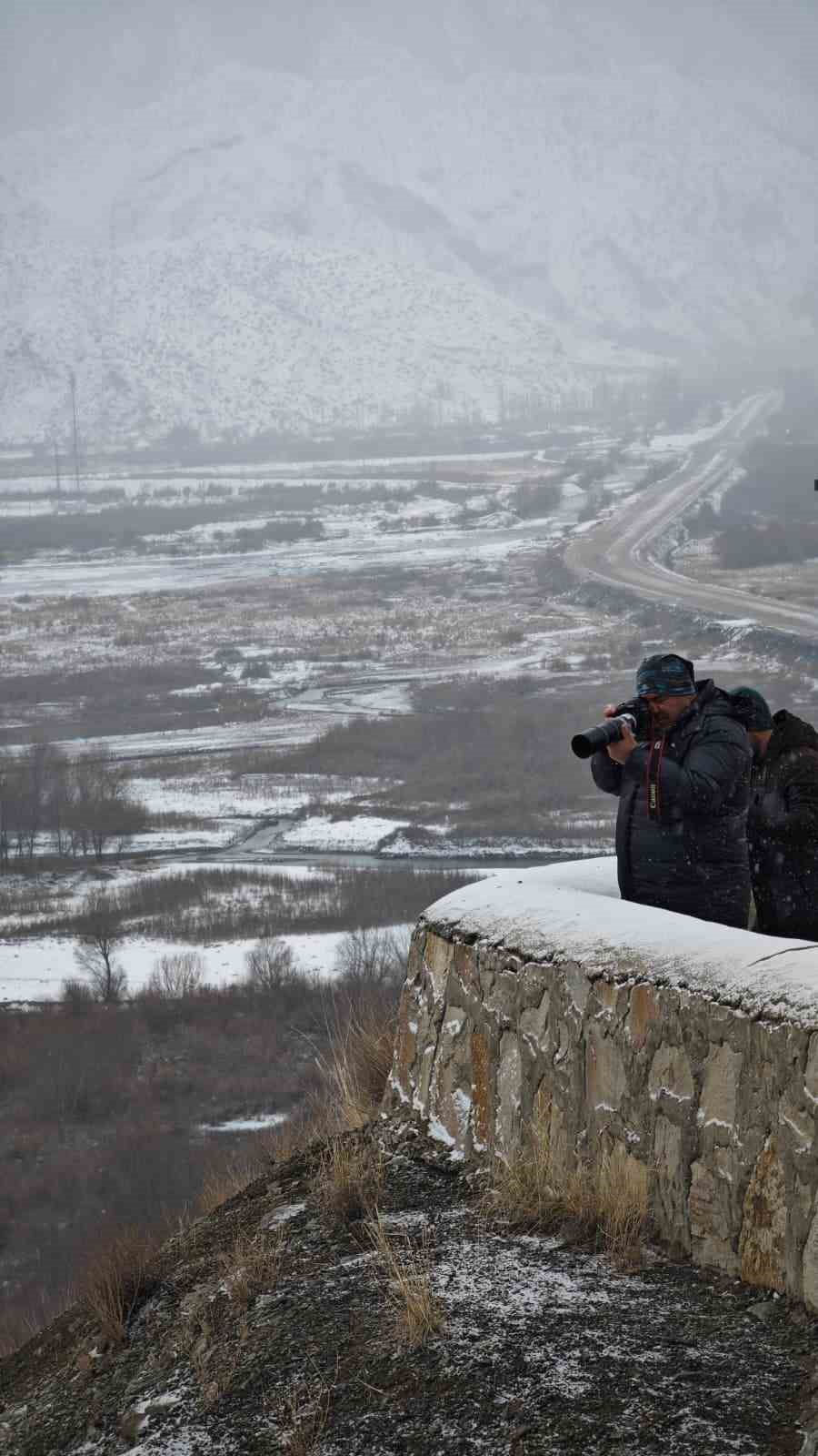 Tortum G&ouml;l&uuml;&rsquo;nde kış ortası kuş sayımı yapıldı
