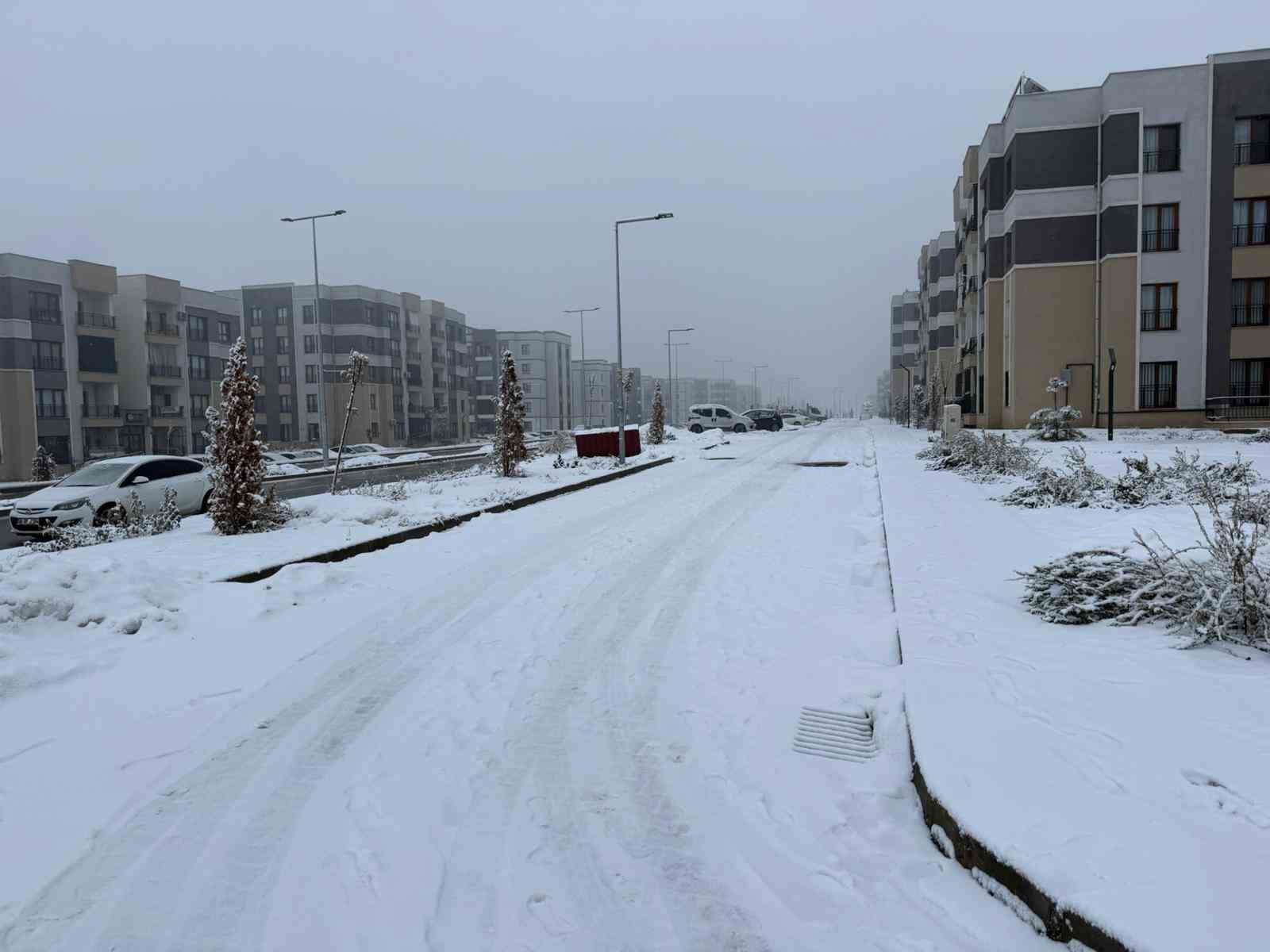 Diyarbakır&rsquo;da kar yağışı yeniden başladı
