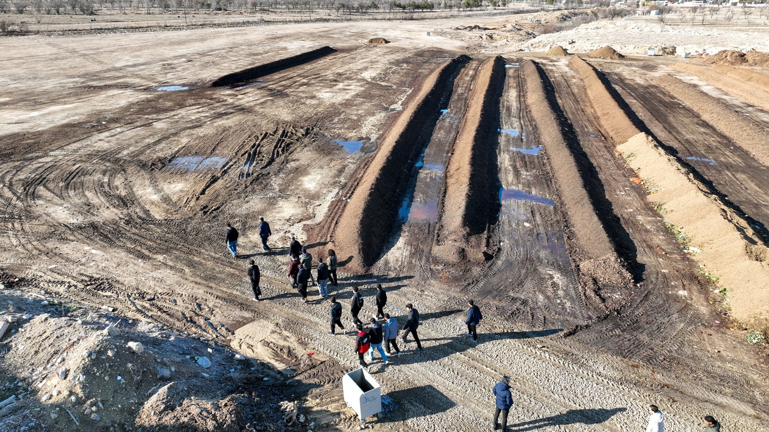 Selçuklu Belediyesi kompost üretim tesisi öğrencilere anlatıldı