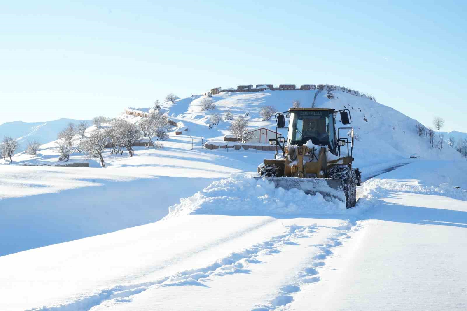 Muş’ta 181 köy yolu ulaşıma kapandı