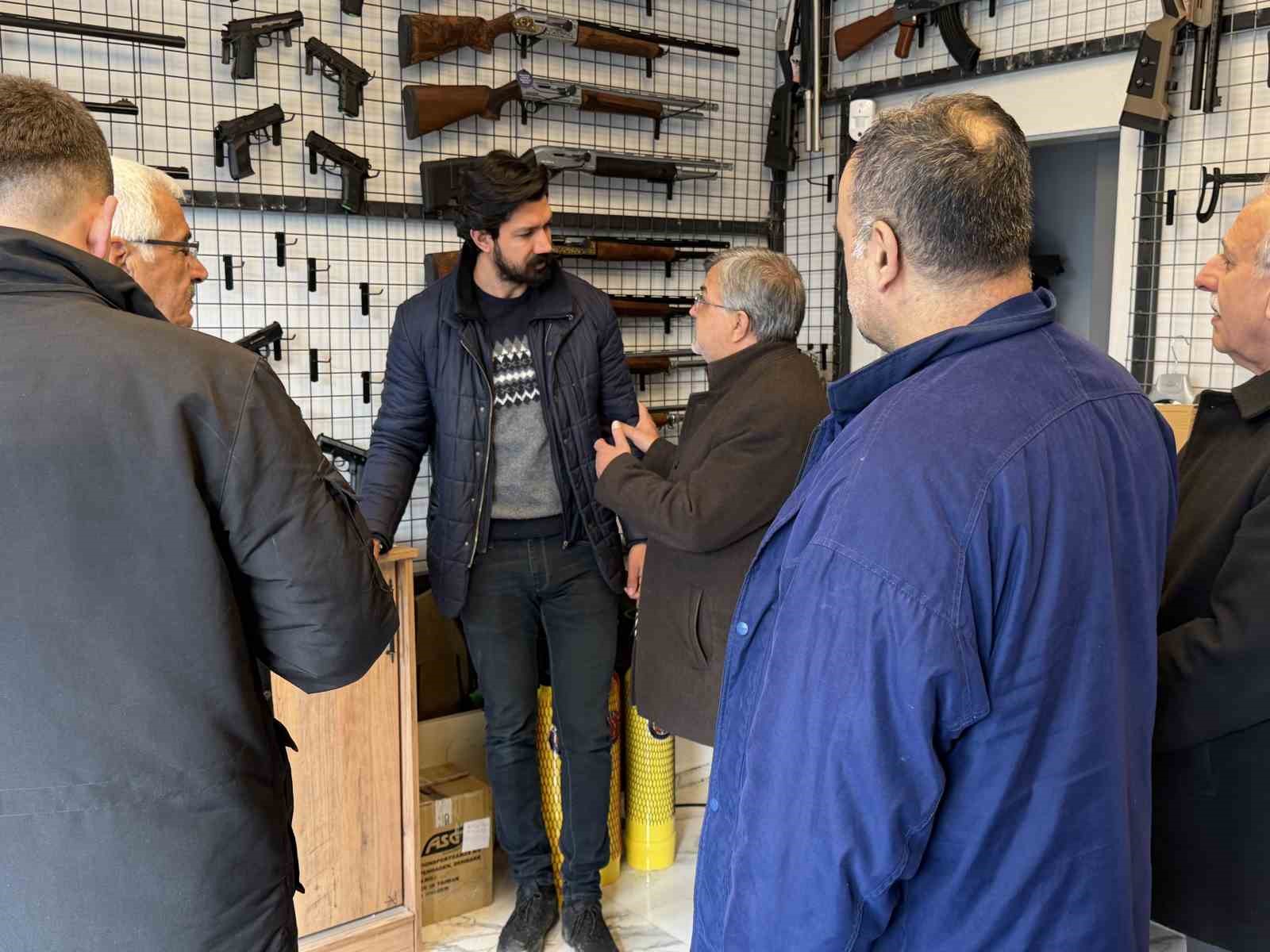 Başkan Ekrem Çadır, esnaflarla bir araya geldi