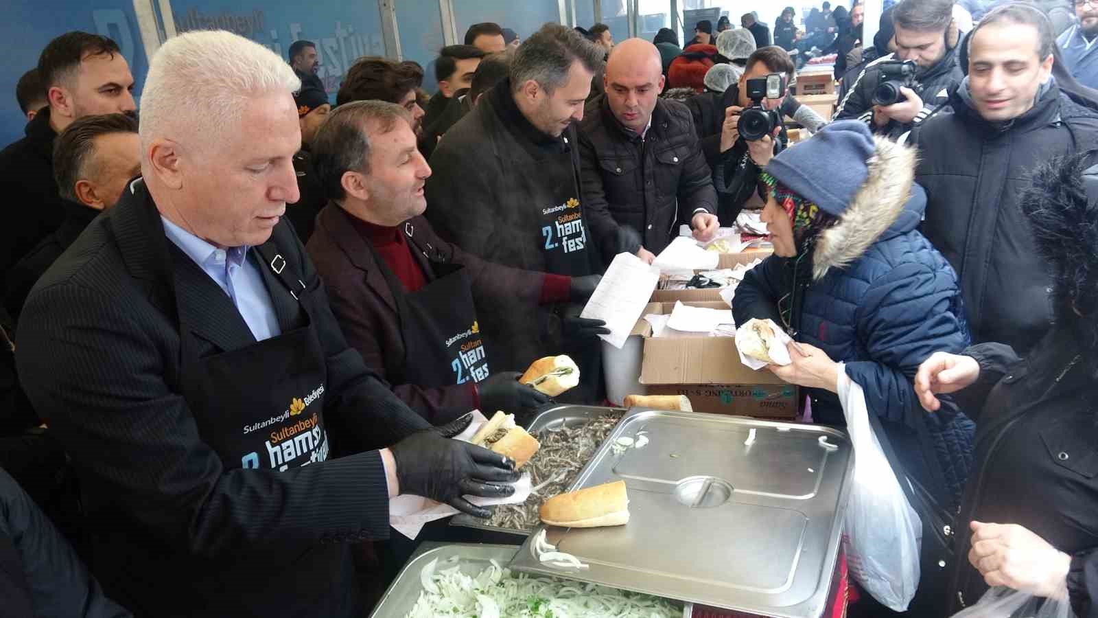 Sultanbeyli’de 2. Hamsi Festivali yoğun ilgi gördü