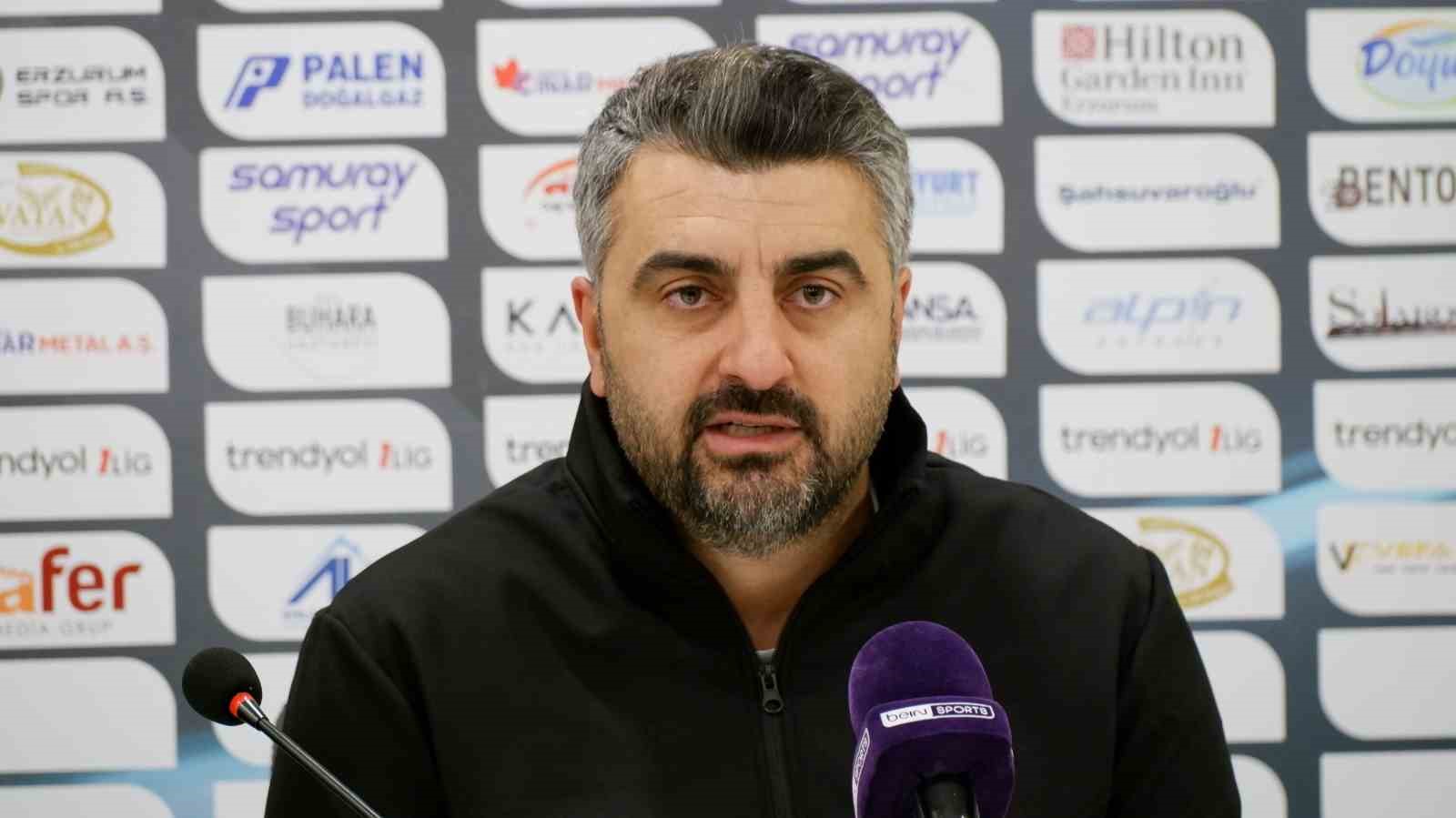 Sinan Kaloğlu: "Buradan kaybetmeden dönmek isterdik, avantajı kullanamadık"