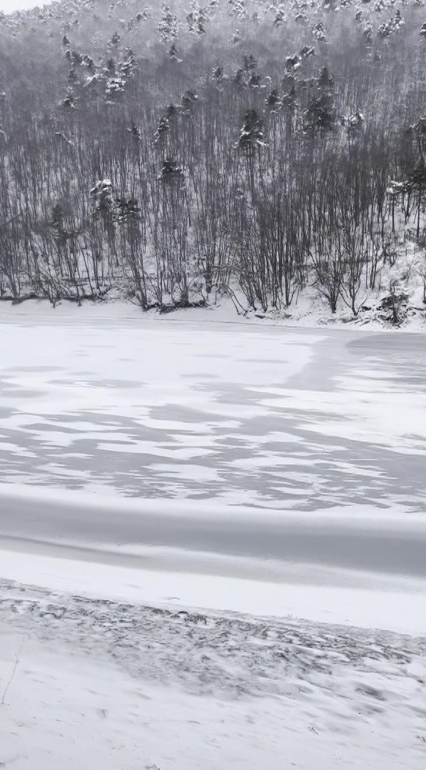 Boraboy G&ouml;l&uuml;&rsquo;n&uuml;n y&uuml;zeyi buz tuttu
