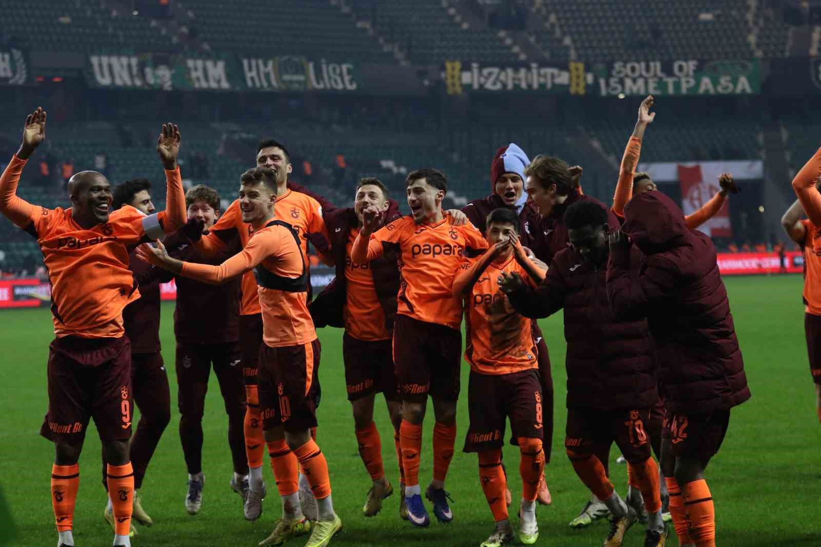 Trendyol S&uuml;per Lig: Kocaelispor: 1 - Trabzonspor: 2 (Ma&ccedil; sonucu)
