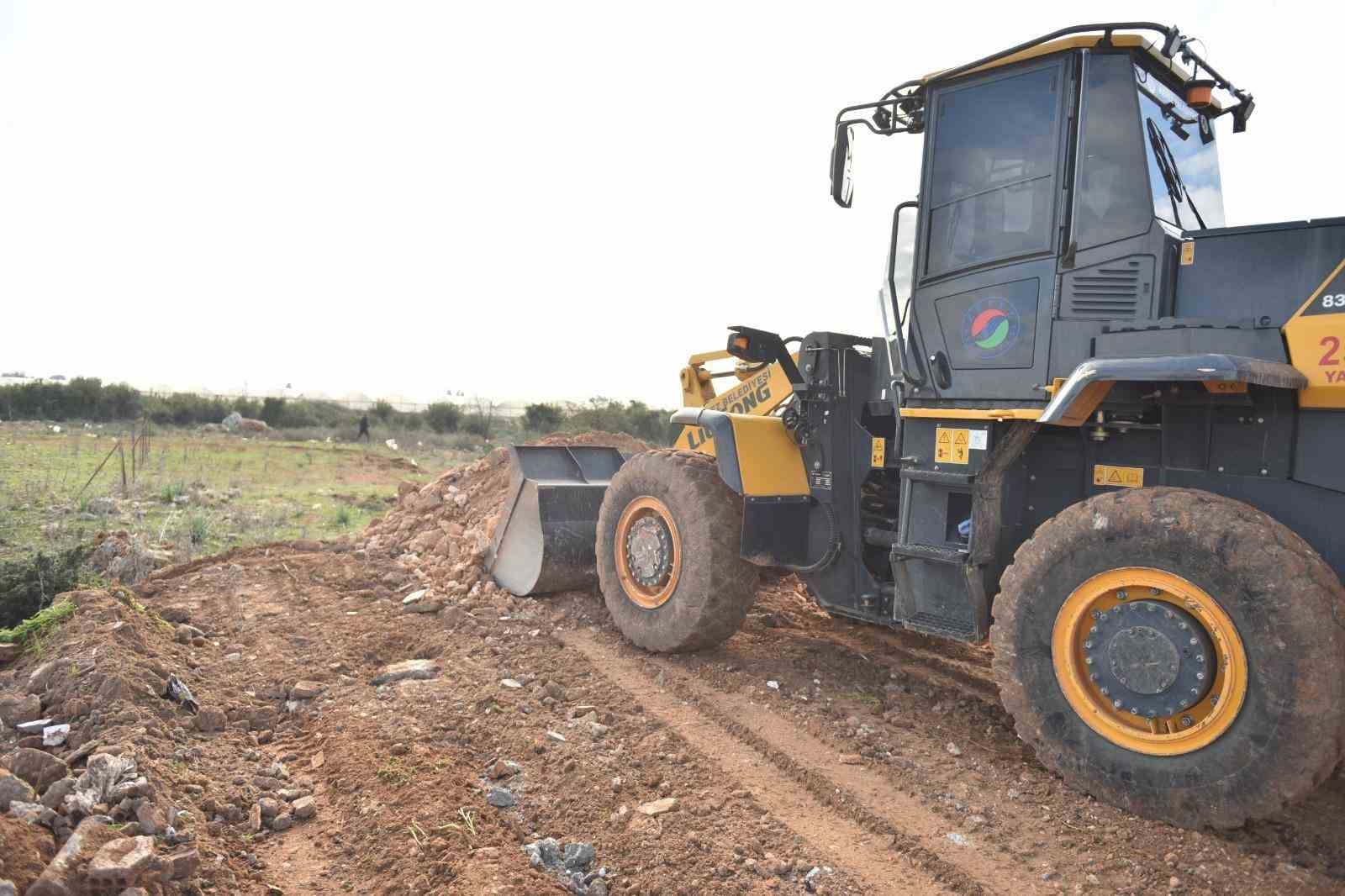 Kepez Belediyesi’nden Zeytinlik Mahallesi’ne yeni yol
