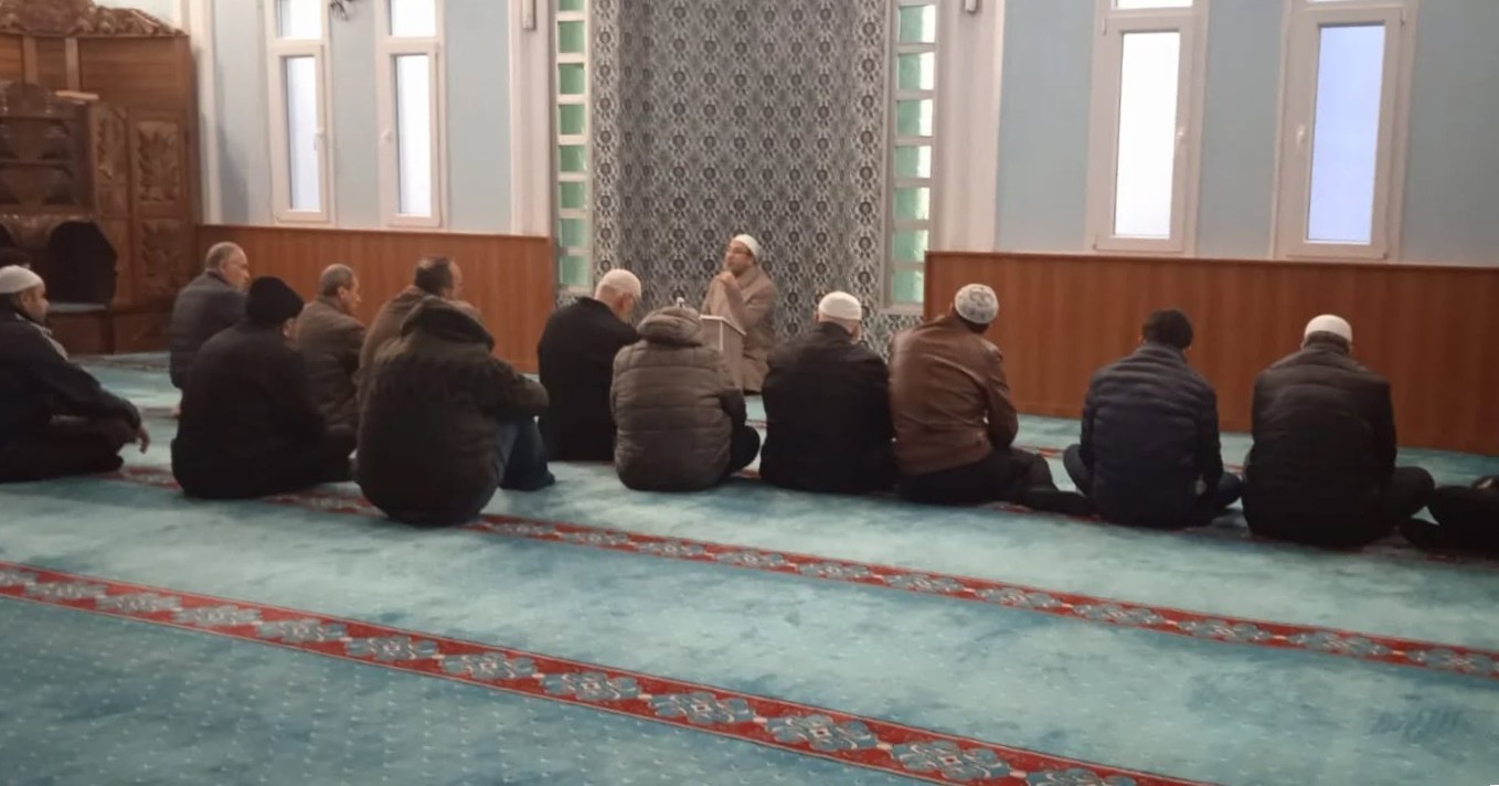 S&ouml;ke&rsquo;de Hacı Ahmet &Ouml;zbaş Camii&rsquo;nde sabah namazı buluşması
