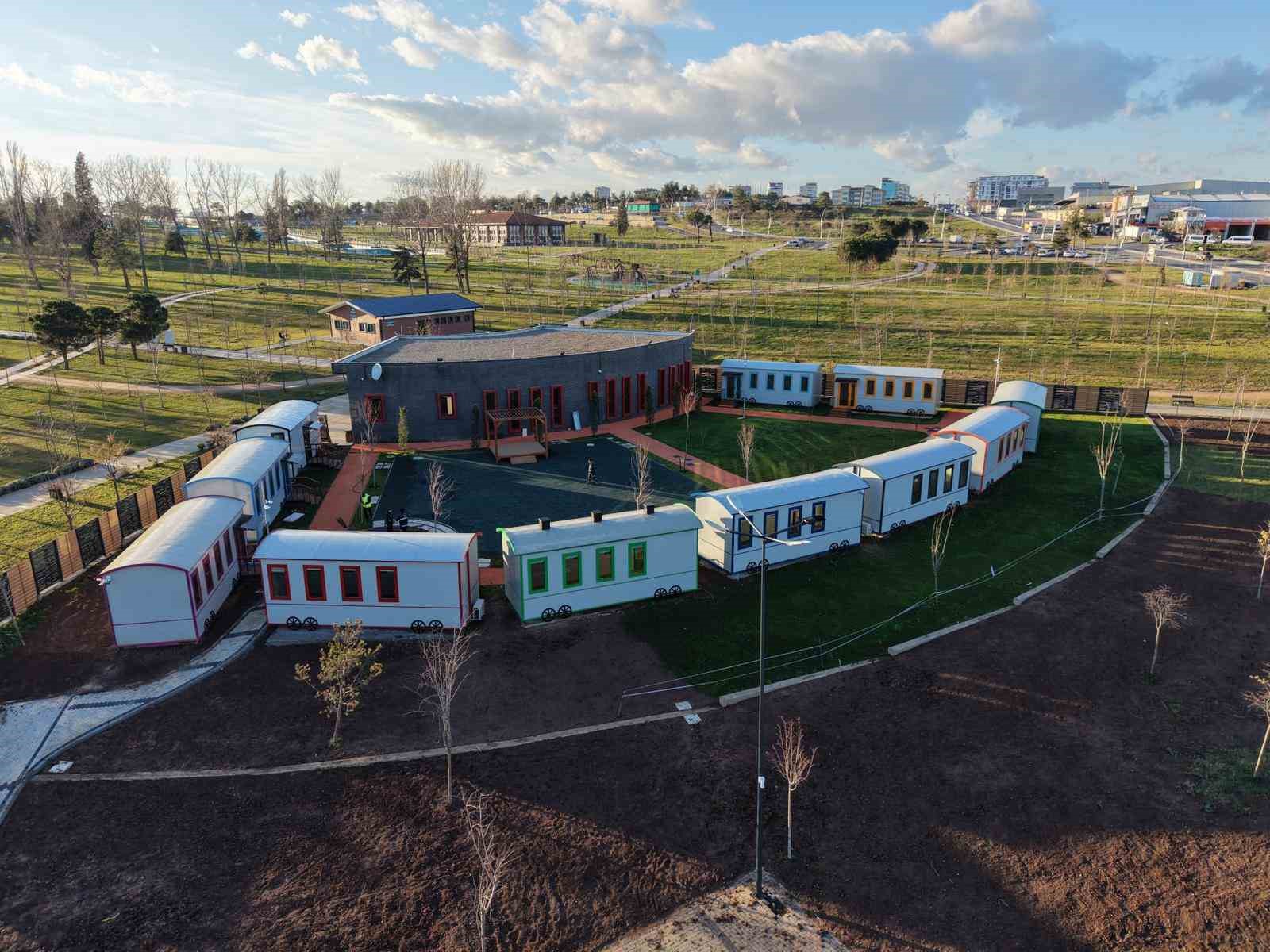 Gebze’deki Lokomotif Çocuk Köyü’nde sona doğru