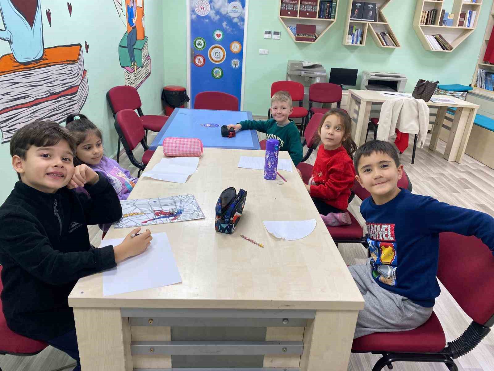 Menteşe’de çocuklar matematiği severek öğreniyor