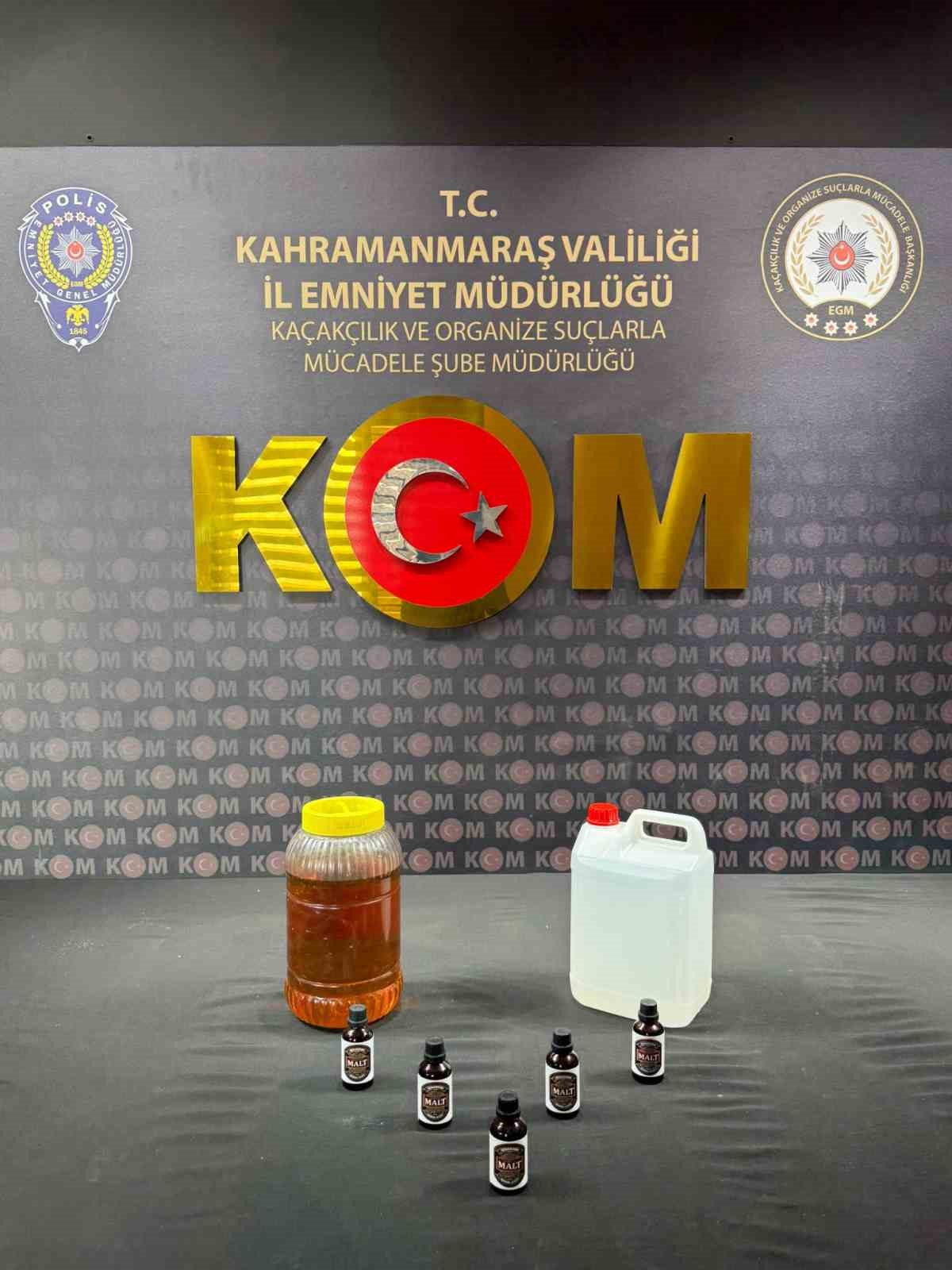 Kahramanmaraş&rsquo;ta kaçakçılık operasyonları 2 şahıs yakalandı