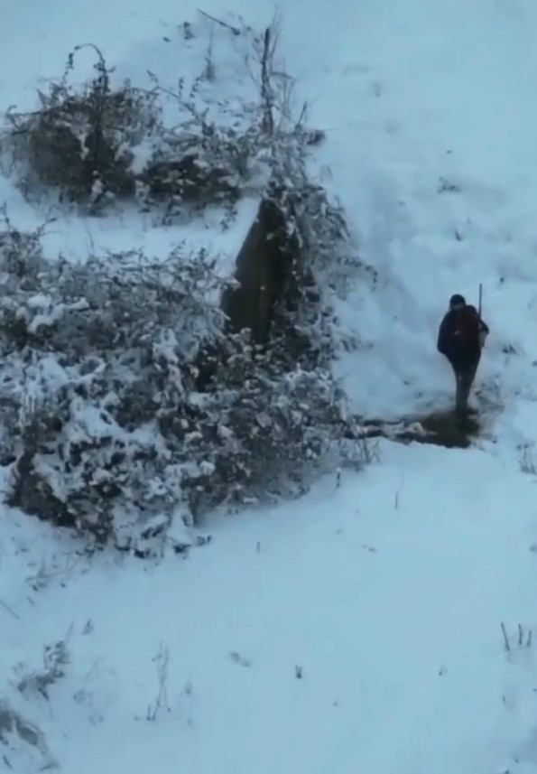 Kaçak avcılar dronla tespit edildi