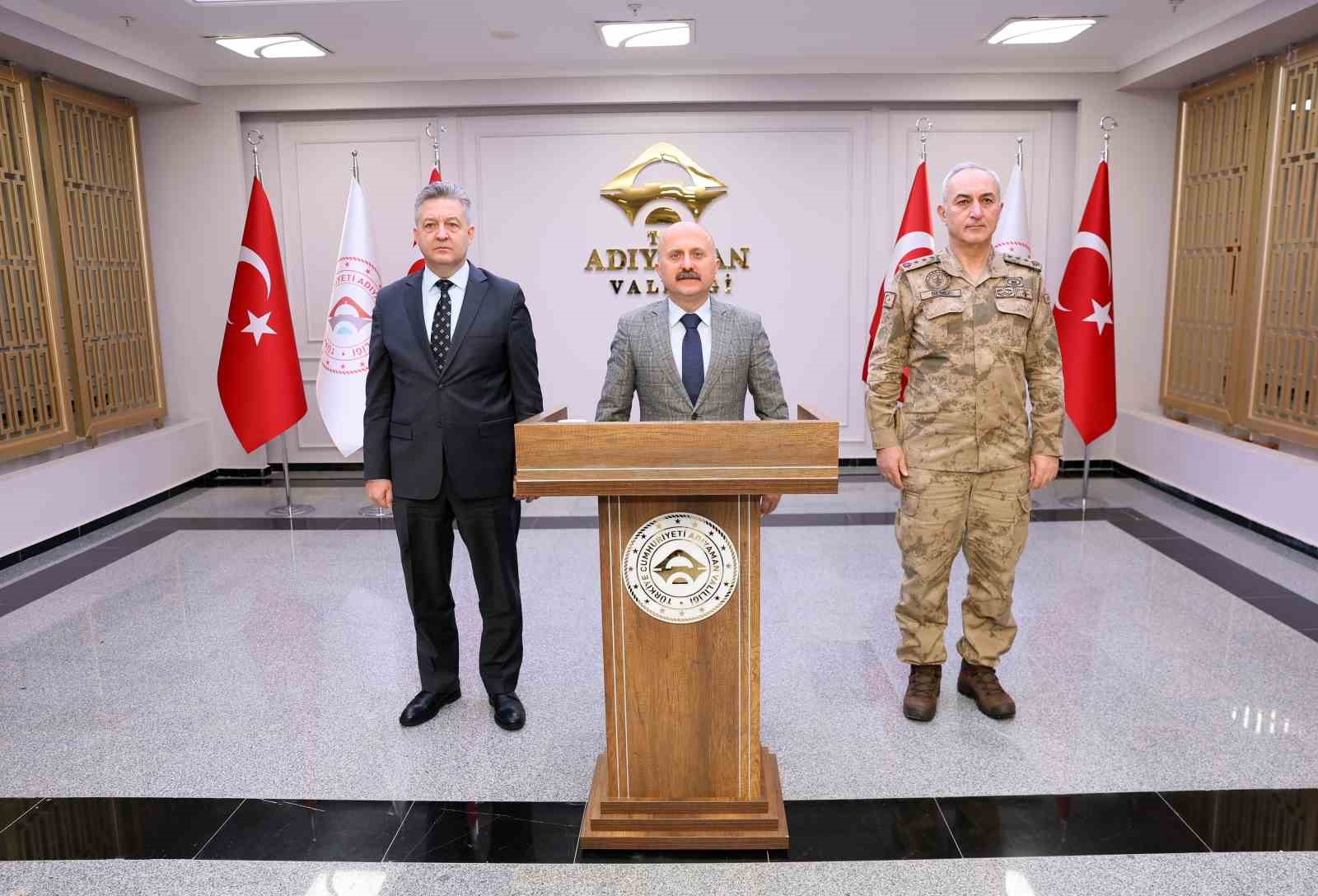 Adıyaman’da asayiş değerlendirme toplantısı yapıldı