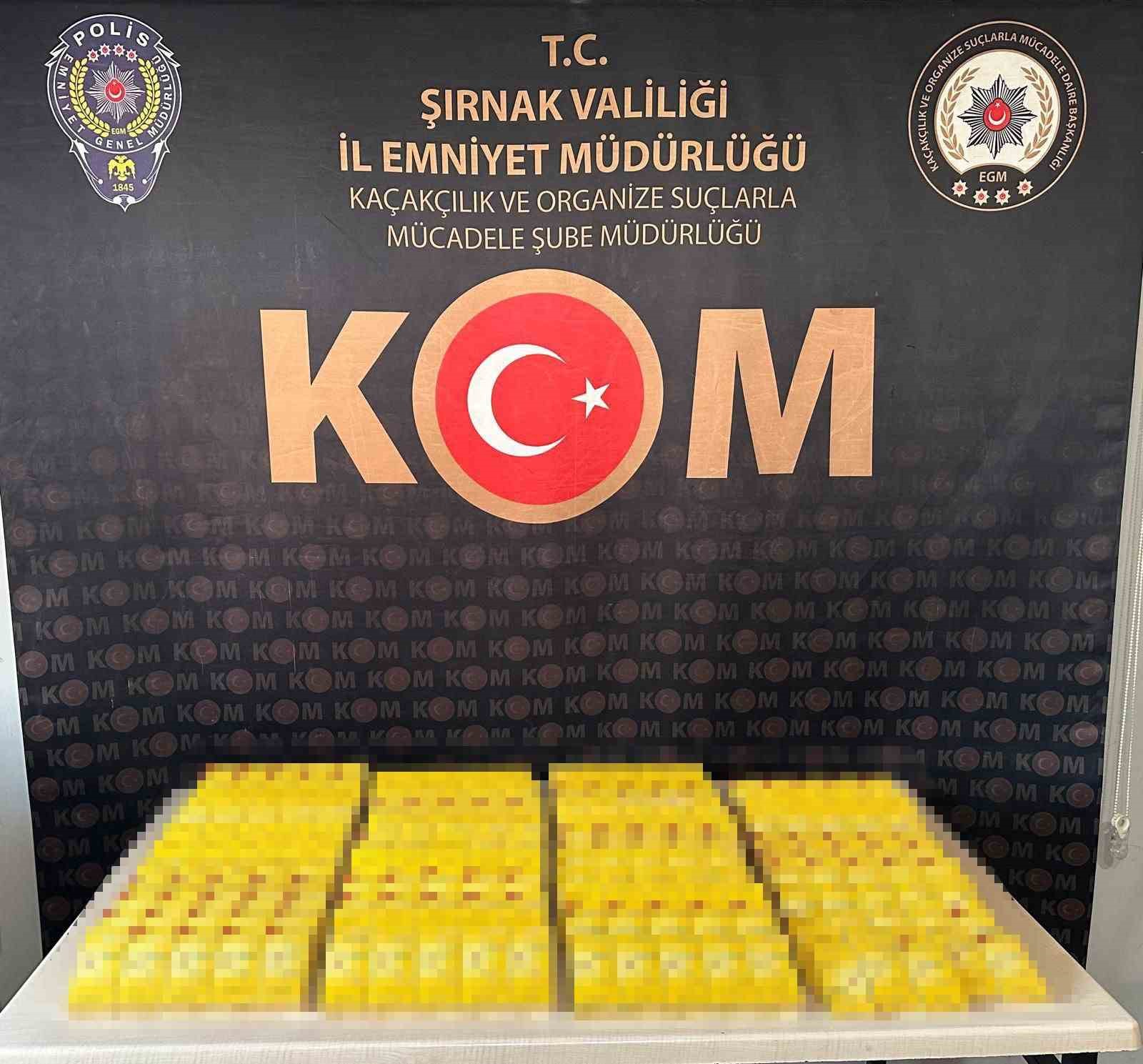 Şırnak’ta silah, uyuşturucu ve milyonluk kaçak mal ele geçirildi