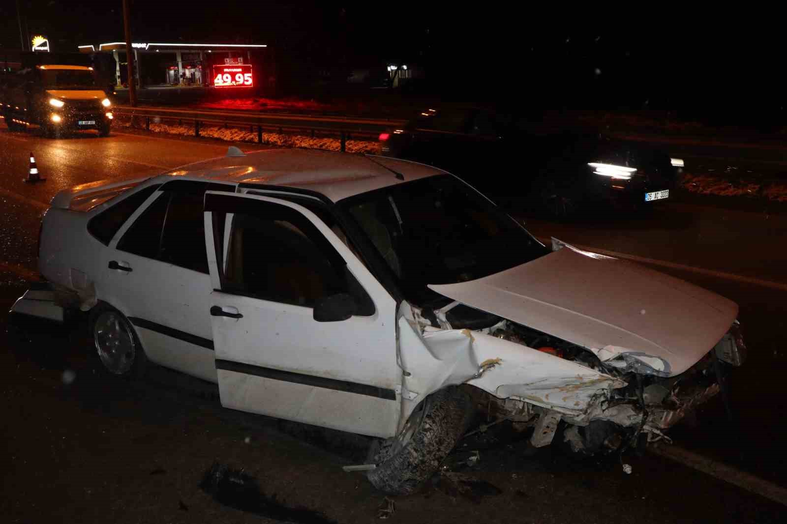Samsun&rsquo;da trafik kazası: 2 yaralı
