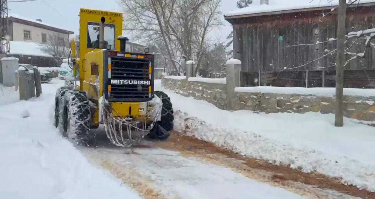 Karabük’te yolu kapanan köy sayısı 115’e yükseldi