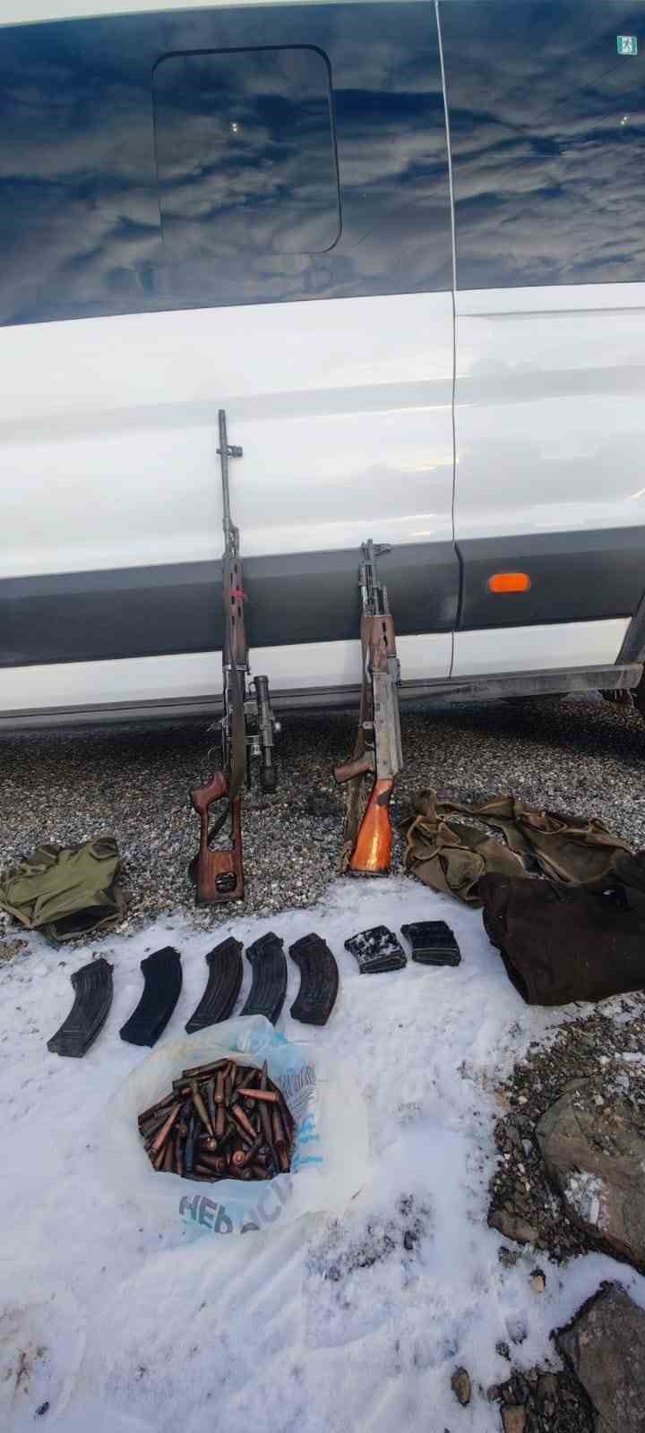 Batman&rsquo;da uzun namlulu silah ve m&uuml;himmat ele ge&ccedil;irildi
