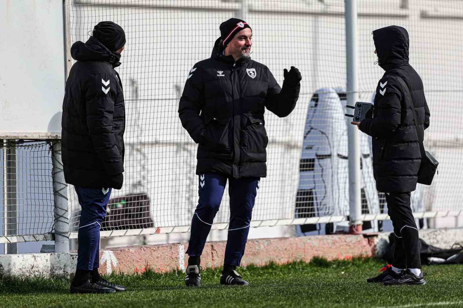 Samsunspor, Kocaelispor ma&ccedil;ı hazırlıklarına başladı
