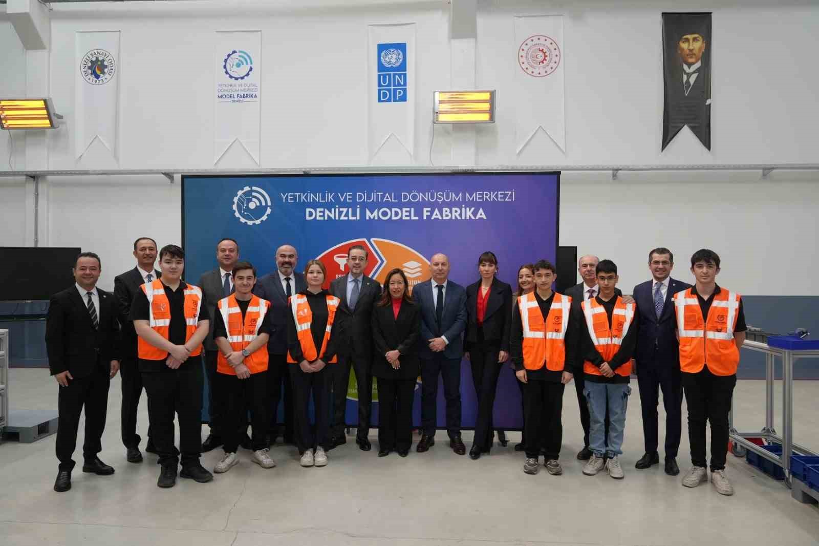 UNDP&rsquo;den Denizli Model Fabrikaya ziyaret

