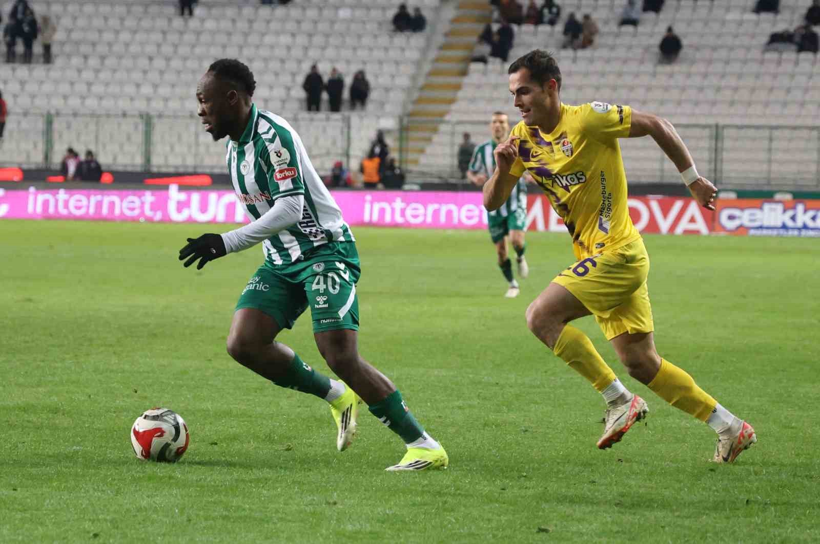 Trendyol S&uuml;per Lig: Konyaspor: 1 - Ey&uuml;pspor: 1 (Ma&ccedil; sonucu)
