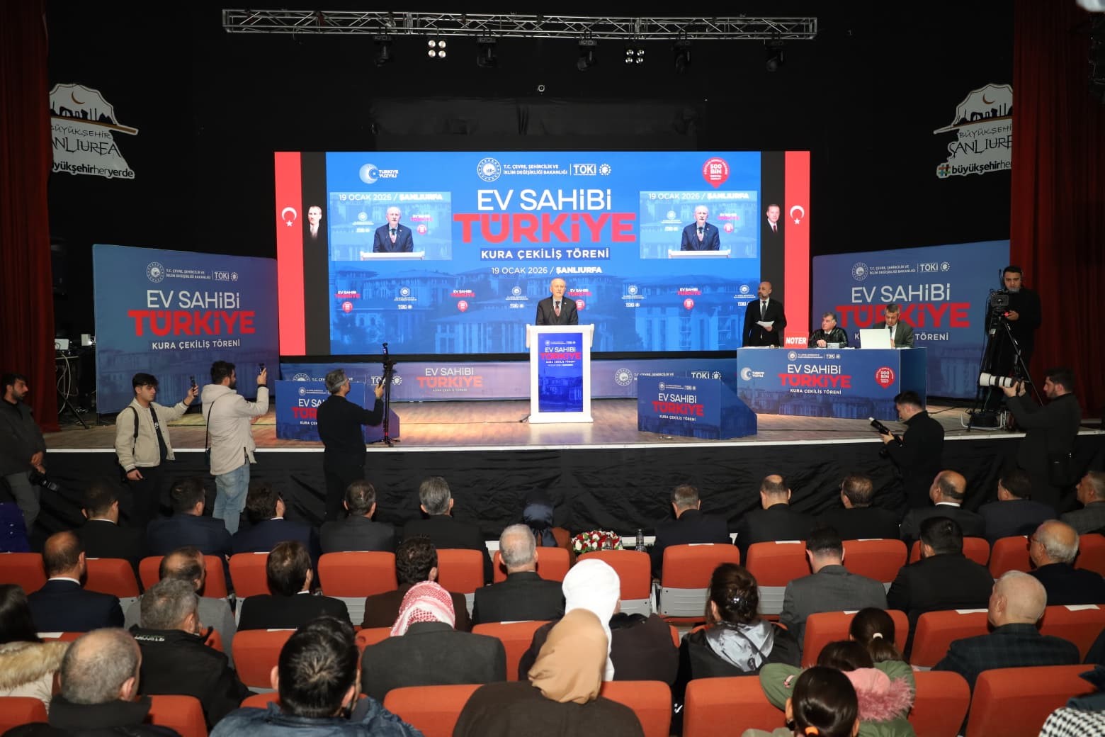 Şanlıurfa’da 13 bin 790 sosyal konut için kura heyecanı