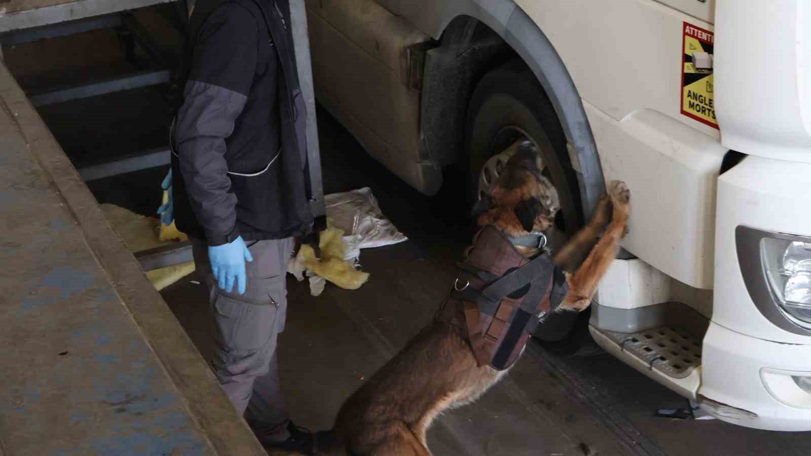 Kapıkule&rsquo;de 144 kilo esrar ele ge&ccedil;irildi
