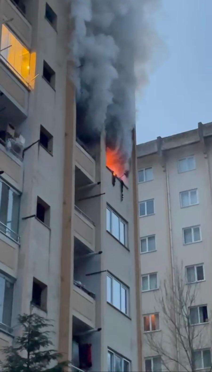 Giresun&rsquo;da korkutan yangın
