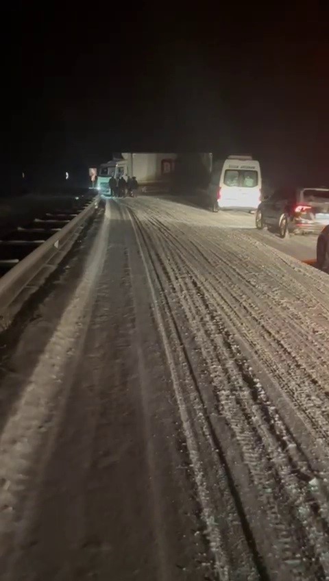 Erzurum’da kar yağışı hayatı olumsuz etkiliyor