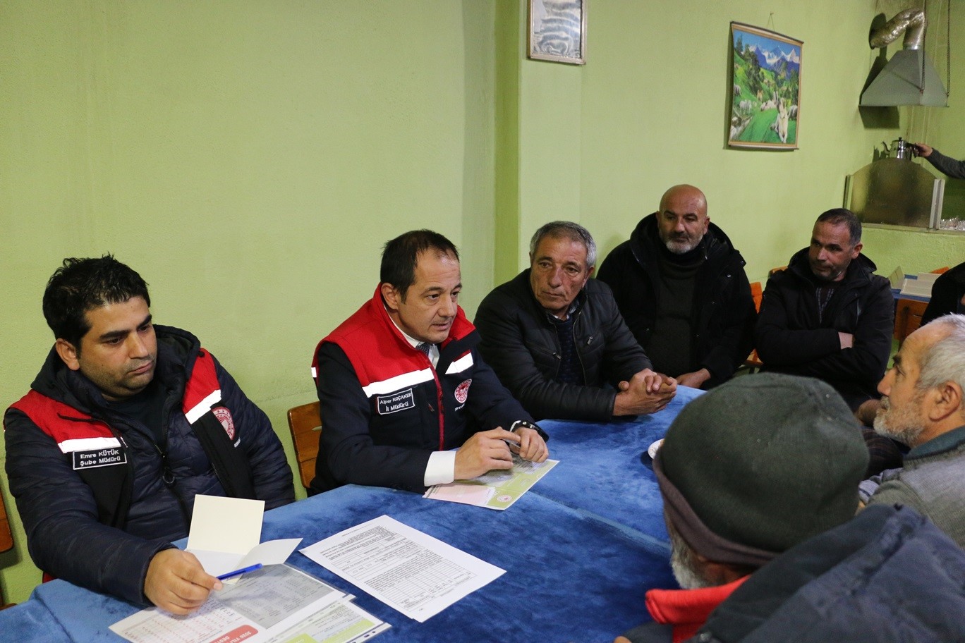 Erzincan&rsquo;da tarımda yeni d&ouml;nem: K&ouml;ylerde gece toplantıları başladı
