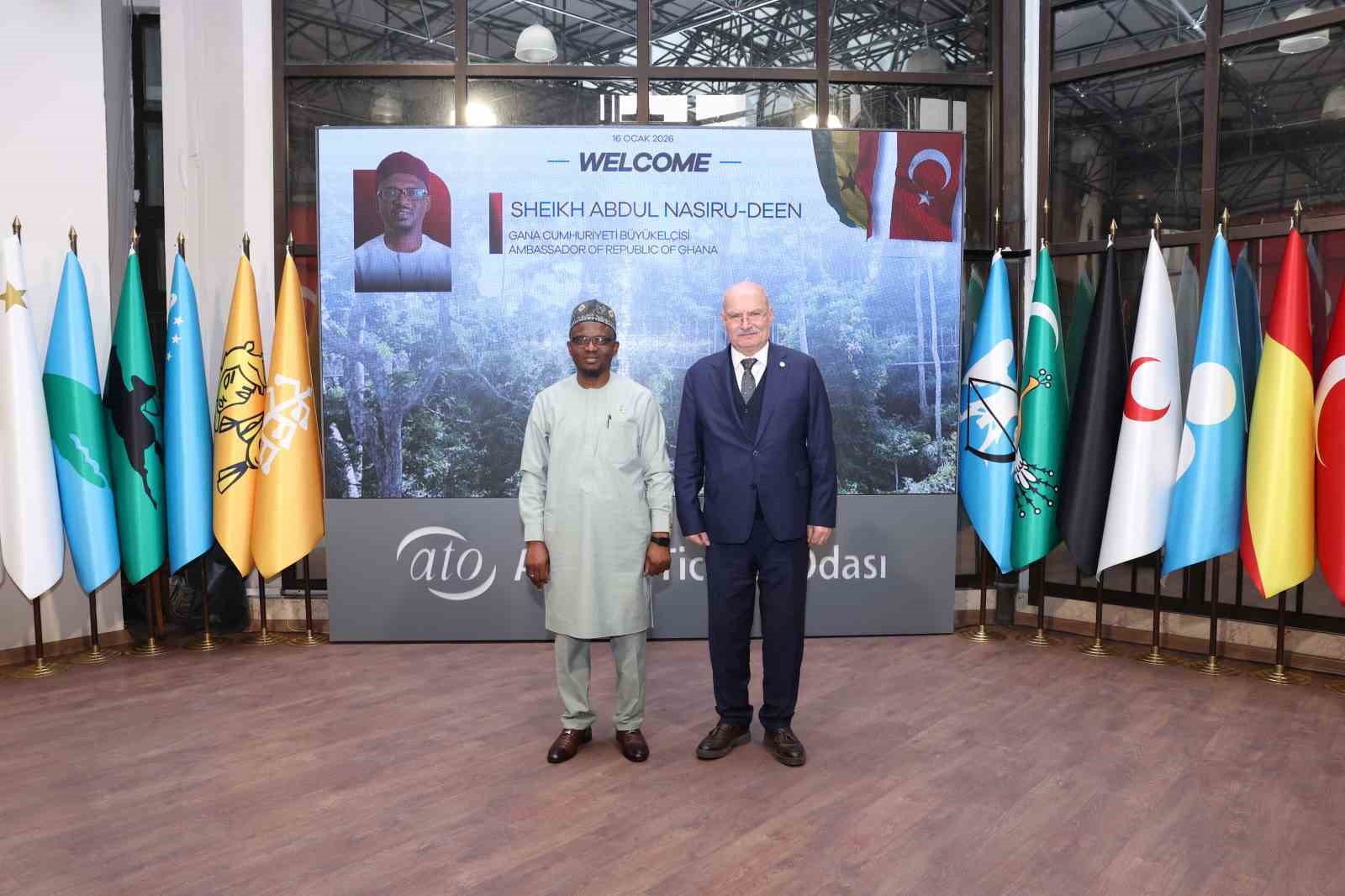 ATO Başkanı Baran: "Gana ile ticaretimizi kısa s&uuml;rede 1 milyar dolar seviyesine taşıyabileceğimize inanıyorum"
