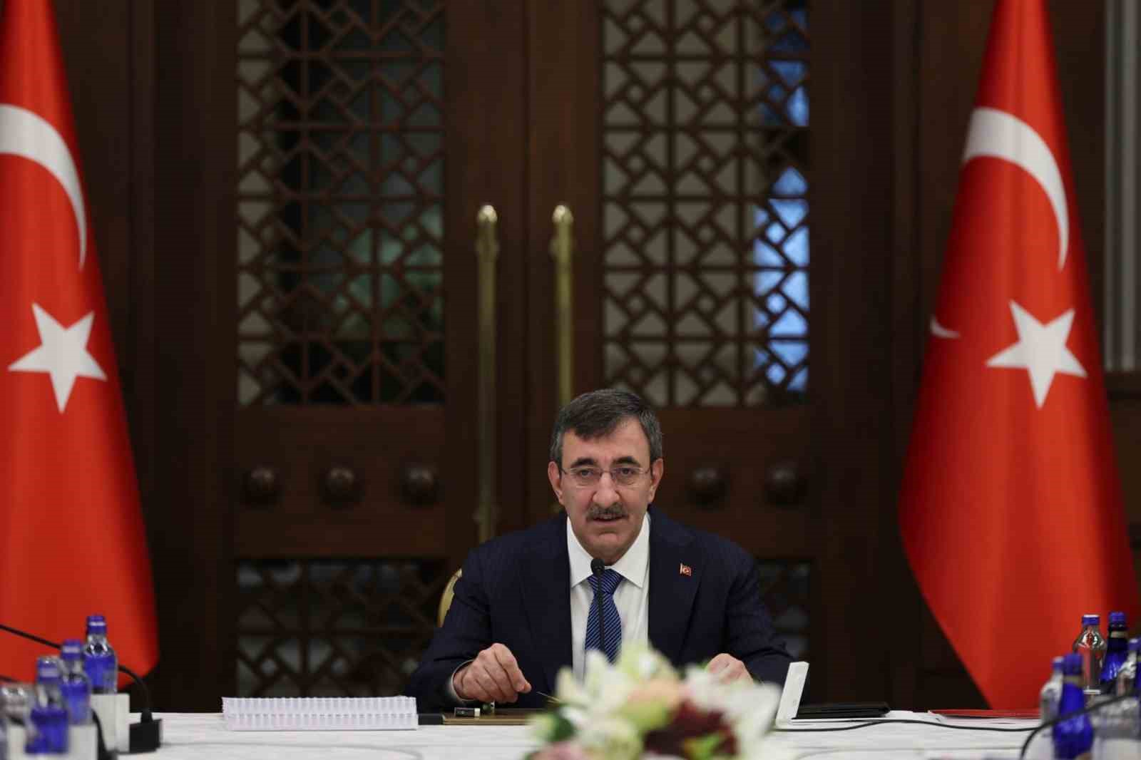 Cumhurbaşkanı Yardımcısı Yılmaz: "Ulusal Kent Bilgi Sistemi ile Türkiye Ulusal Coğrafi Bilgi Sistemi entegrasyonu sağlanarak güçlü bir veri bütünlüğü tesis edilecektir"