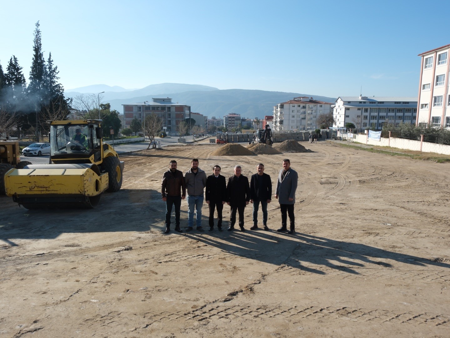 Başkan Erol, okullar bölgesine nefes aldıracak projeyi inceledi