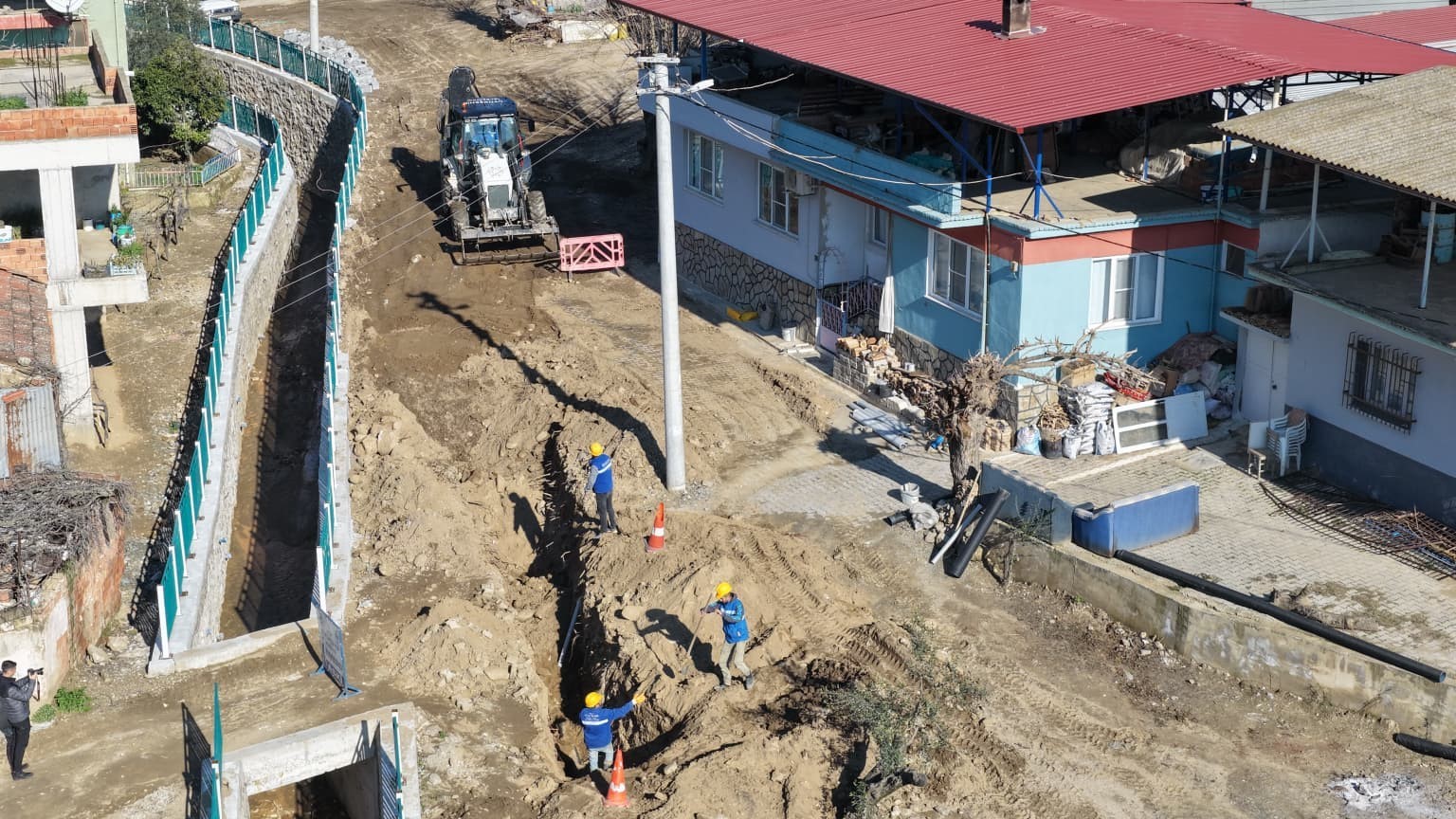 ASKİ&rsquo;den Nazilli&rsquo;ye 12 milyon liralık altyapı yatırımı
